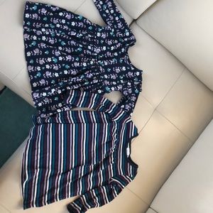 Lot of 2 Hanna Andersson 90 play dresses